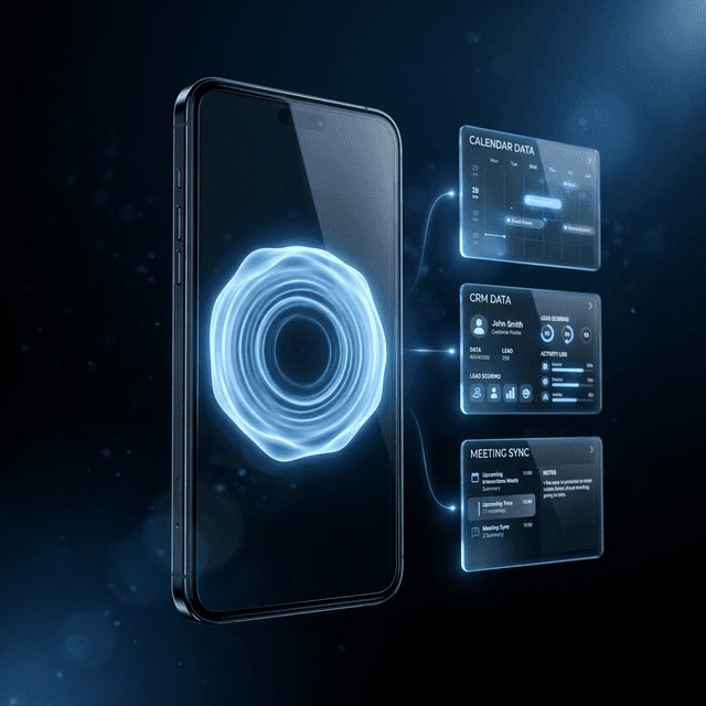 Voice AI phone interface